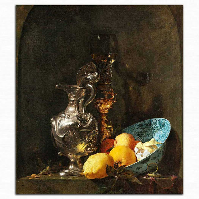 Willem van Aelst - still life with citrus