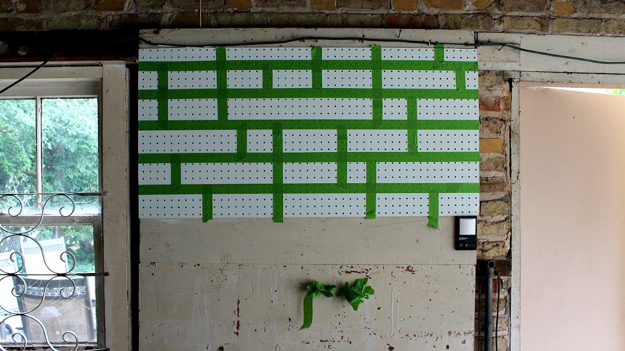 Norman Toynton - Painting Pegboard