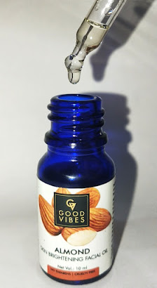 Good Vibes Skin Brightening Facial Oil - Almond