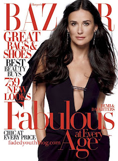 Demi Moore In The April Issue of Harper’s Bazaar Pictures