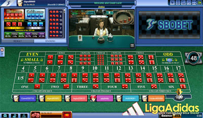 Table Permainan Sic Bo di Sbobet Casino Online