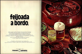 Trans Brasil, aviões, jatos; 1974; década de 70. os anos 70; propaganda na década de 70; Brazil in the 70s, história anos 70; Oswaldo Hernandez;