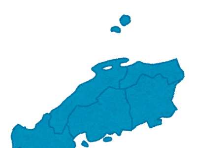 √100以上 広島 県 地図 イラスト 167689