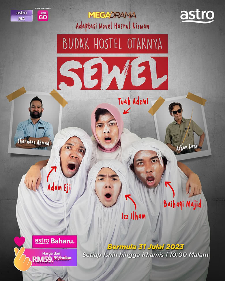 Budak Hostel Otaknya Sewel