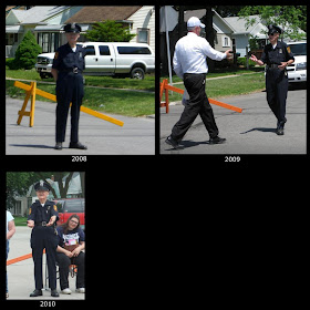 oldest cop in redford, police man, funny, happy, smiling