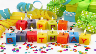 Happy Birthday with Letters, part 1