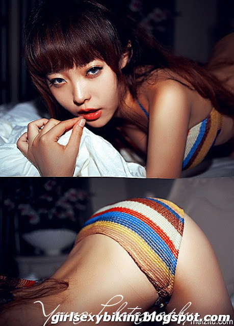 Boobs the tender mode Willow Yoo Yee half-naked Private Photo