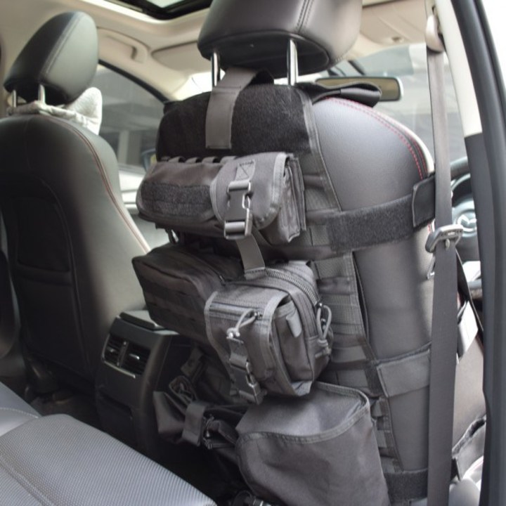 Ultimate Arms Gear Deluxe Car Seat Storage Tactical Gear Organizer 