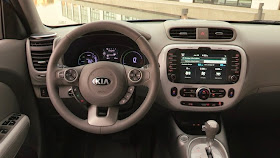 Interior view of 2015 Kia Soul