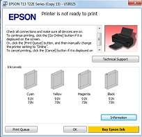 Cara Mengatasi dan Reset Printer Epson T13 | Klik Tau