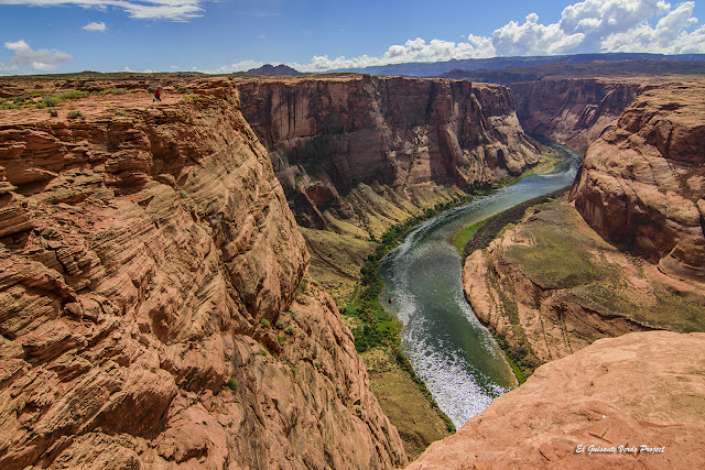 Horseshoe Bend, aguas azul verdosas del Colorado - Arizona, por El Guisante Verde Project