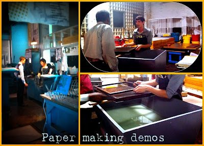 Morgan Conservatory: Papermaking demos