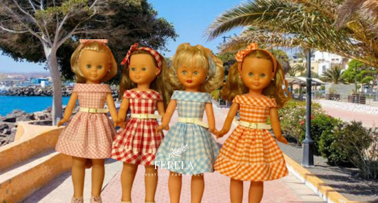 Nancy,Ferela,vestidos,abrigos,ropa,muñeca,
