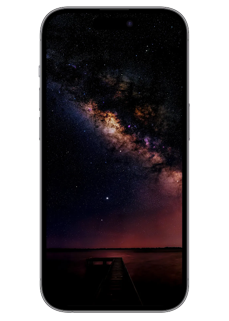 Panoramic Milky Way Rising Over a Jetty Wallpaper in 4K