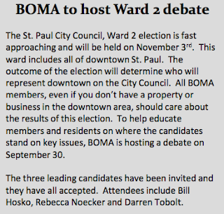 BOMA to host Ward 2 debate screen shot