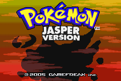 Pokemon Jasper GBA Title