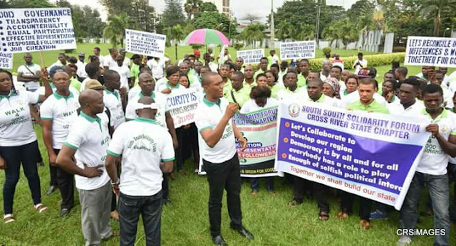 PHOTOS: C'Riverians rally in support of Gov Ayade’s led Administration, sends warning to mischief makers