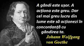 Maxima zilei: 22 martie - Johann Wolfgang von Goethe