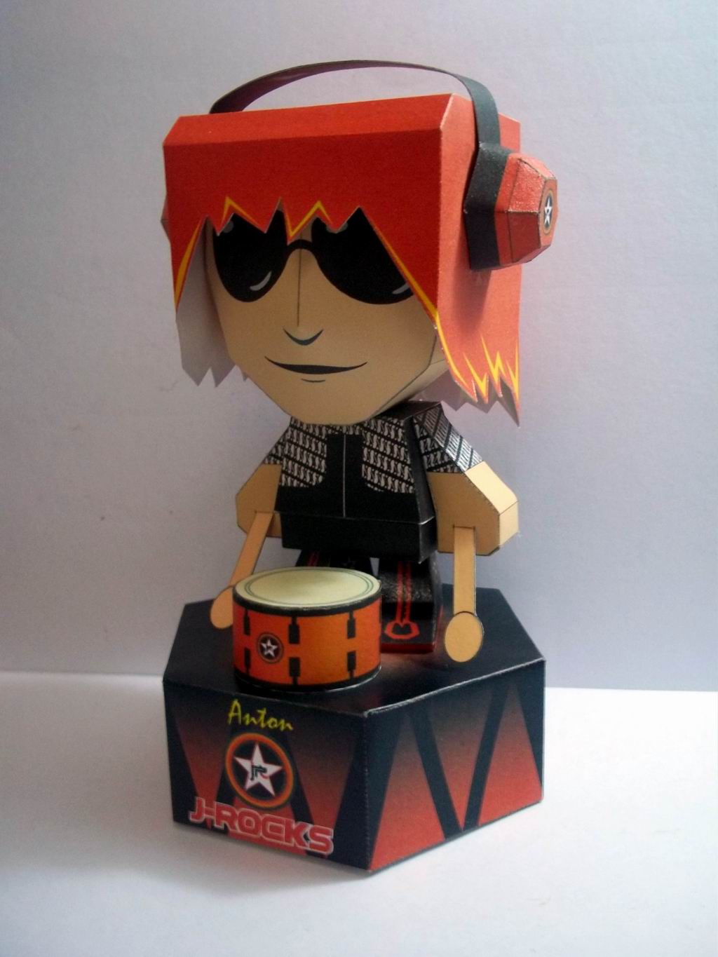 Ruang Antho: J-Rocks Band (Papertoy)