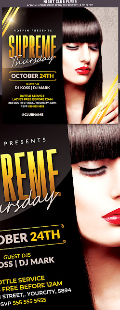  Night Club Party Flyer Template