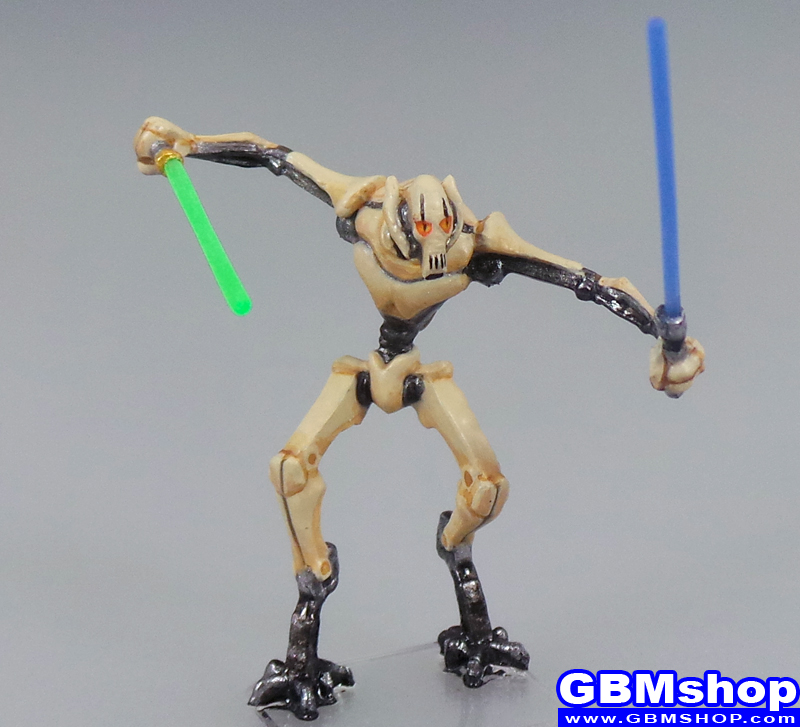 star wars miniature Imperial Assault General Grievous, Scourge of the Jedi #10 Galaxy at War Star Wars Minis Custom Customize and Painting