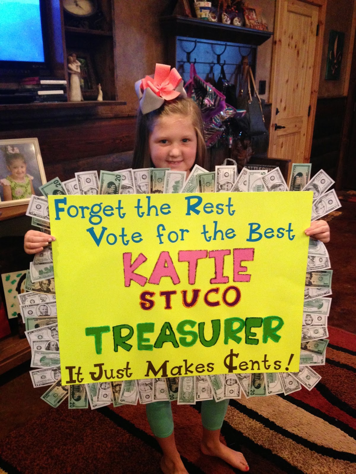 Watch Me Grow: Student Council Treasurer Campaign