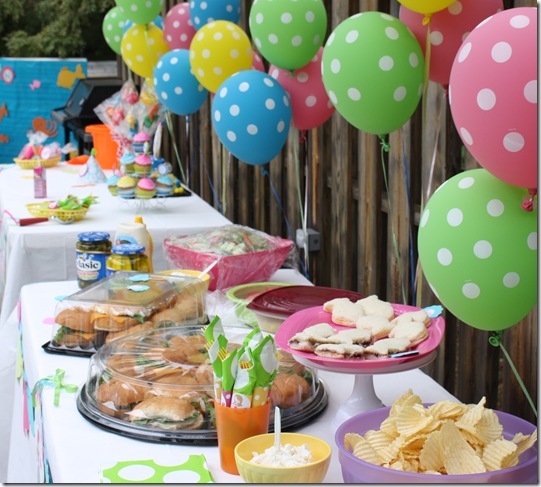Party Pops: Katie's Mermaid Birthday Party…She's Four!