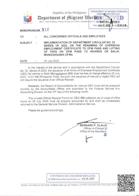 OEC is Free Starting July 29