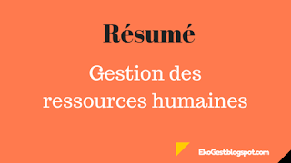 Gestion des ressources humaines