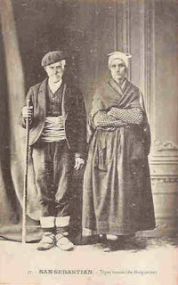 pays basque autrefois guipuzcoa couple