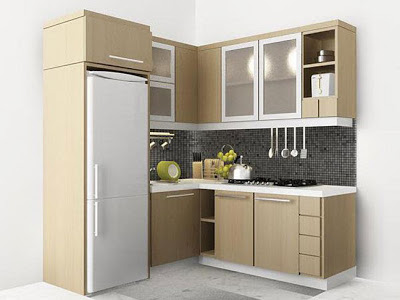 Gambar Lemari Dapur Minimalis 01