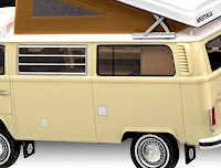 Revell 1/24 VW T2 Camper (07676) Colour Guide & Paint Conversion Chart