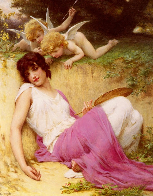 innocence,Guillaume Seignac,greek painting