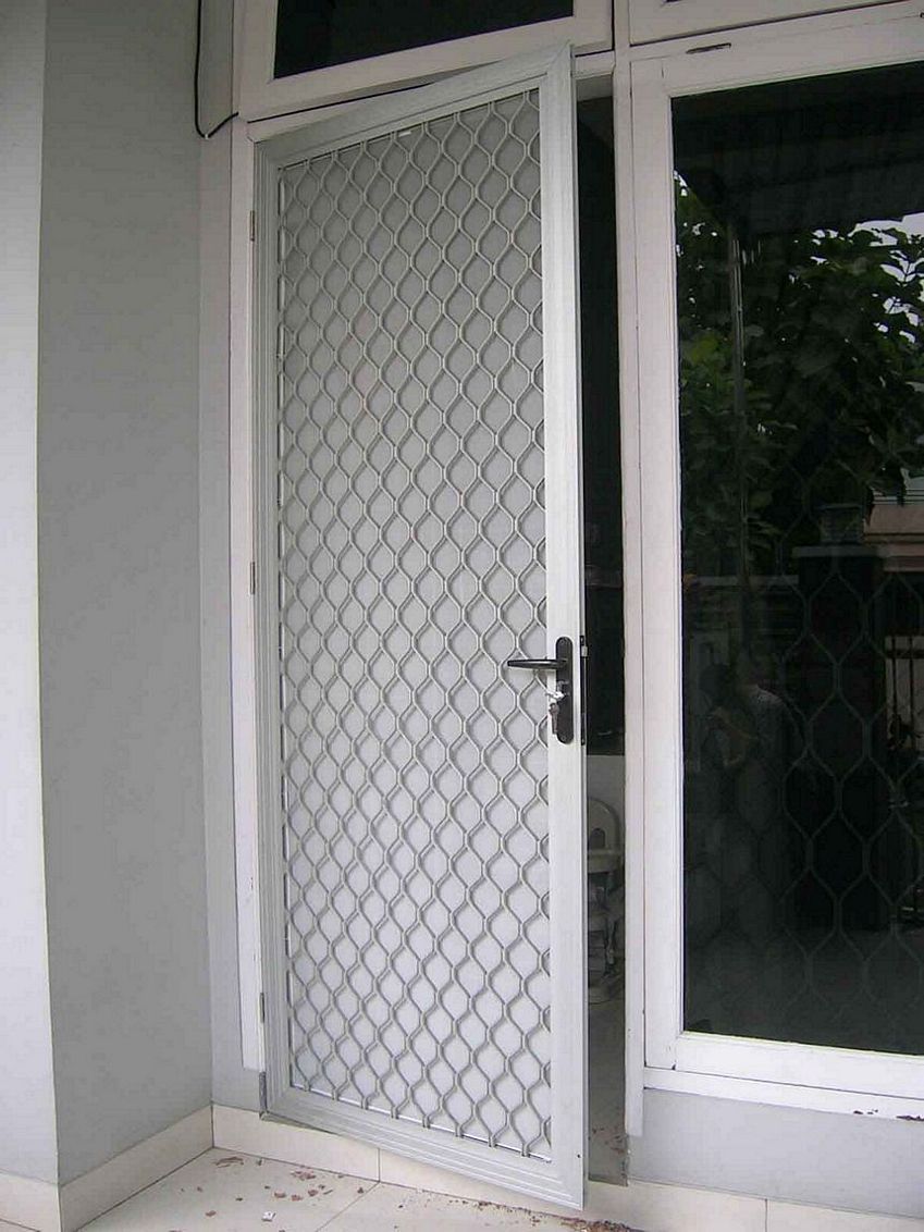 Desain Pintu  Aluminium Anti  Nyamuk  Minimalis 