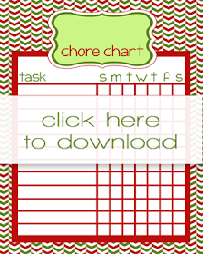 Tips for Easy Holiday Home Care | Plus holiday-style free printable chore charts!