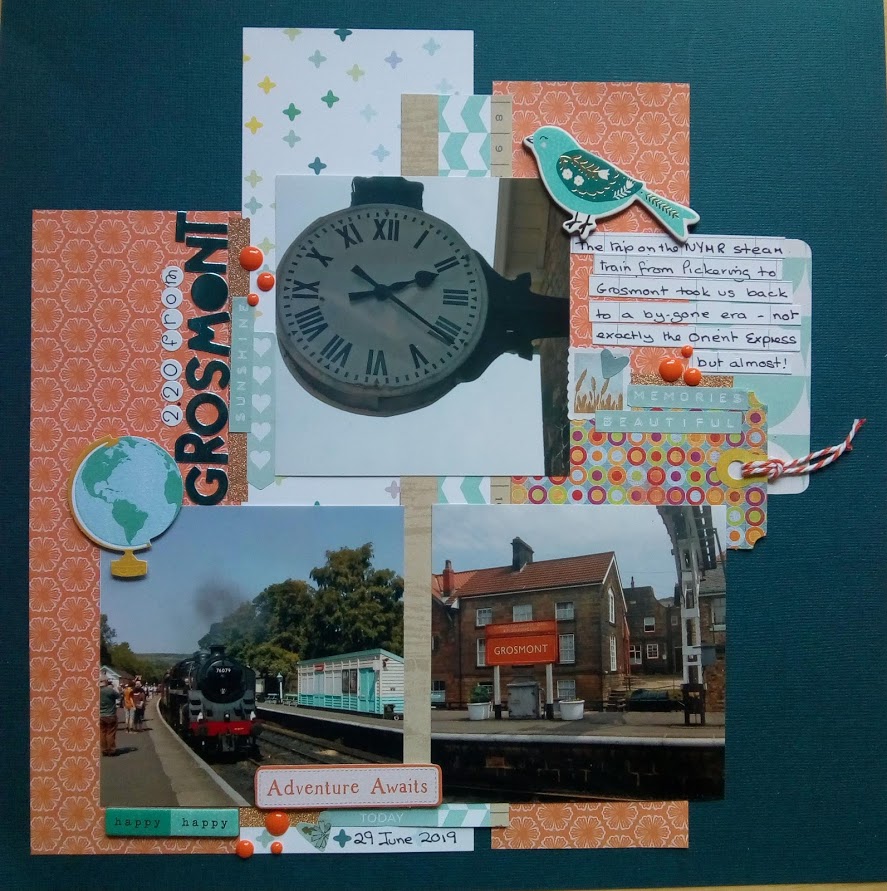 The Silverscrappers Craft Space Weekend Scrapbook Layouts - 