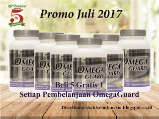 dapatkan omega 3 gratis setiap pembelian produk shaklee