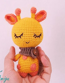 PATRON GRATIS JIRAFA AMIGURUMI 37538