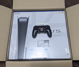 PS5が届きました。