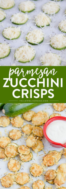 BAKED PARMESAN ZUCCHINI CRISPS