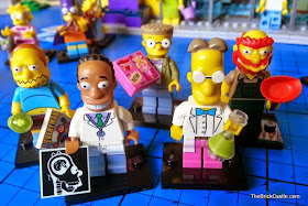 The Simpsons LEGO Minifigures Series 2 Comic Book Guy Smithers Frink Willie