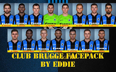 PES 2017 Facepack Club Brugge KV by Eddie Facemaker