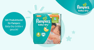  Pampers Baby Dry test