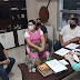 Prefeita Patricia Lopes e o vice-prefeito de Presidente Figueiredo reúnem com o senador Plínio Valério 