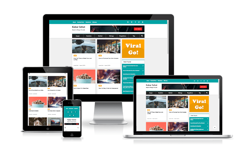 Viral Go! - Responsive Blogger Template