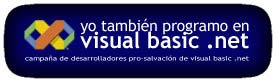 Logo Plataforma pro-salvación de Visual Basic