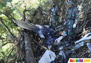 Foto Korban Sukhoi Superjet 100 Gunung Salak