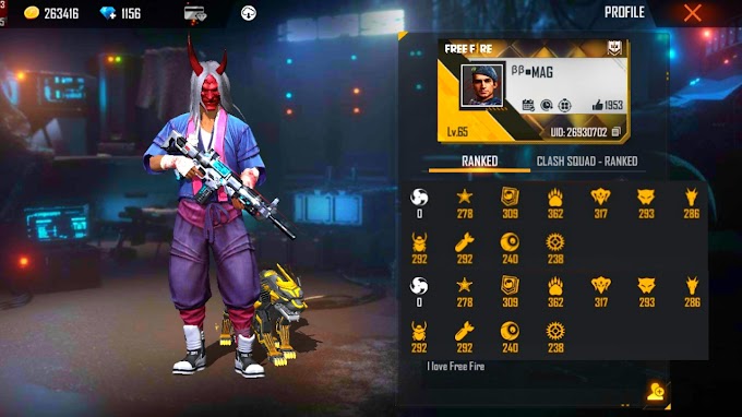 Free Fire Top 5 Ghost ID's 2021