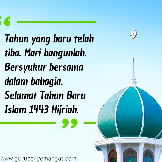 Kumpulan Quotes Ucapan Selamat Tahun Baru Islam 1443 Hijriah, Menyentuh