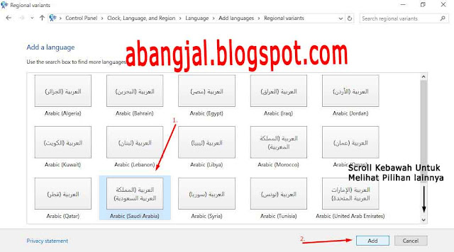 Input language, menulis bahasa arab pada microsoft, mengatur bahasa arab di laptop, PC, komputer, android, software, tool bahasa arab, arabic saudi arabia, tutorials.